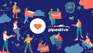 Pipedrive für Non-Profits - Illustration- eine Gruppe der Leute